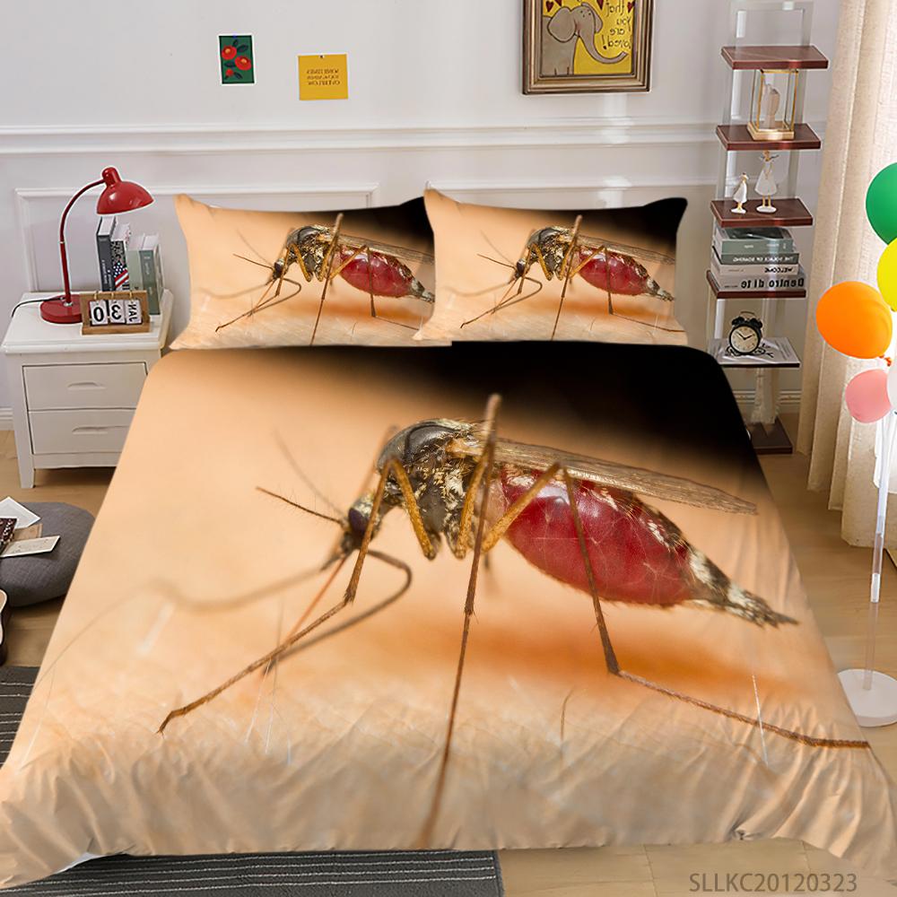 Duvet Cover Washed Breathable Home Bedding Set Microfiber Children Teen King Double Size Highly Quality Misquito Quilt Cover