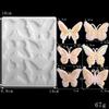 New Butterfly Silicone Mold Epoxy Resin DIY Keyrings Eardrop Resin Mold Jewelry Making Crystal Drop Glue Pendant Silicone Mould