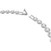 Swarovski Ангельское ожерелье с родиевым покрытием и белыми кристаллами 5727095