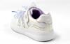 Equal Me Court Stylish and with Elastic and Lace Perfect for Casual and Sports Size Kids' Girls' Sneakers, Cute, Velcro, Straps, Ribbons, School,
