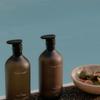Набор: Гель для душа и лосьон для тела Hotel Therapy Perfume, большой объем 1013 мл + Мочалка