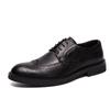 Brogue Man Nightclub Business Dress Italian Formal Fashion Casual Leather Male Flats Men'S Wedding Party Oxfords Shoes Footwear