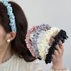Аксессуары для волос для женщин, для девушки, модные, винтажные, популярные повязки на голову, для макияжа, для умывания, для взрослых, k-pop, для йоги, новинки, фасинатор