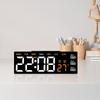 Цифровой будильник ТЕМП Дата Неделя 3 Напоминания о приеме лекарств 2 Будильника 3 Уровня Яркости USB Выход Порт для зарядки 12/24H Светодиодные часы