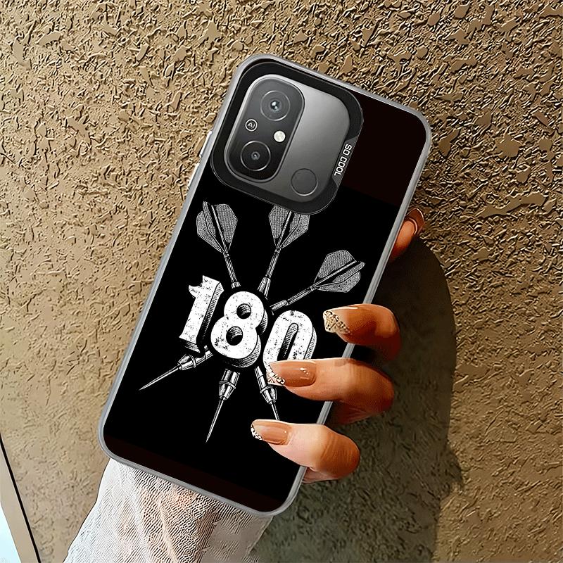 Darts Aesthetics Wire Target Soft Phone Case for Xiaomi Redmi 15C 15 14C 13C 12C Poco X5 X6 X7 Pro X3 F8 F7 Ultra M8 13 12 Cover
