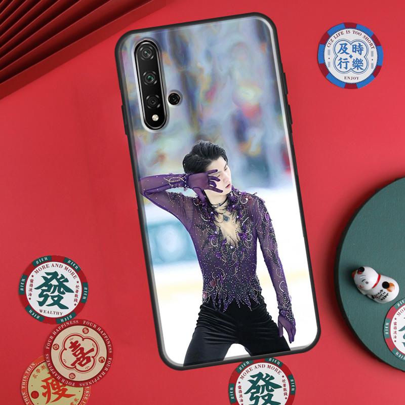 Фигурист Принц Юдзуру Ханю Для Huawei P20 P40 P30 Lite P60 Pro Nova 12s 11i 12i 10 9 SE 5T Y91 Y90 Y60 Y70 Y72 Y61 Чехол
