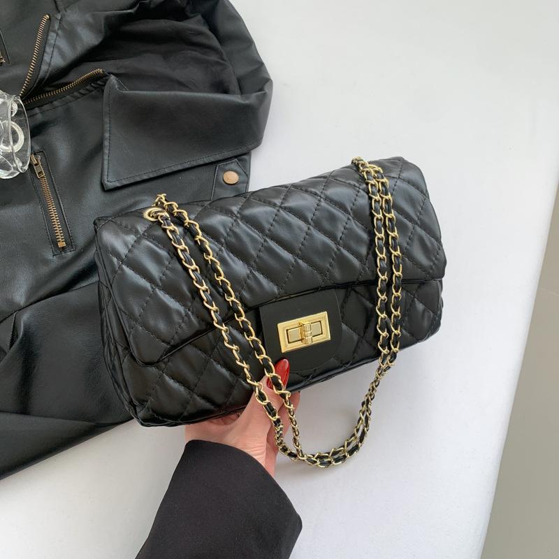 Xiaoxiangxiang Linglang Chain Новый стиль, модная, большая вместимость, качественная, одно плечо, женская, маленькая квадратная сумка через плечо