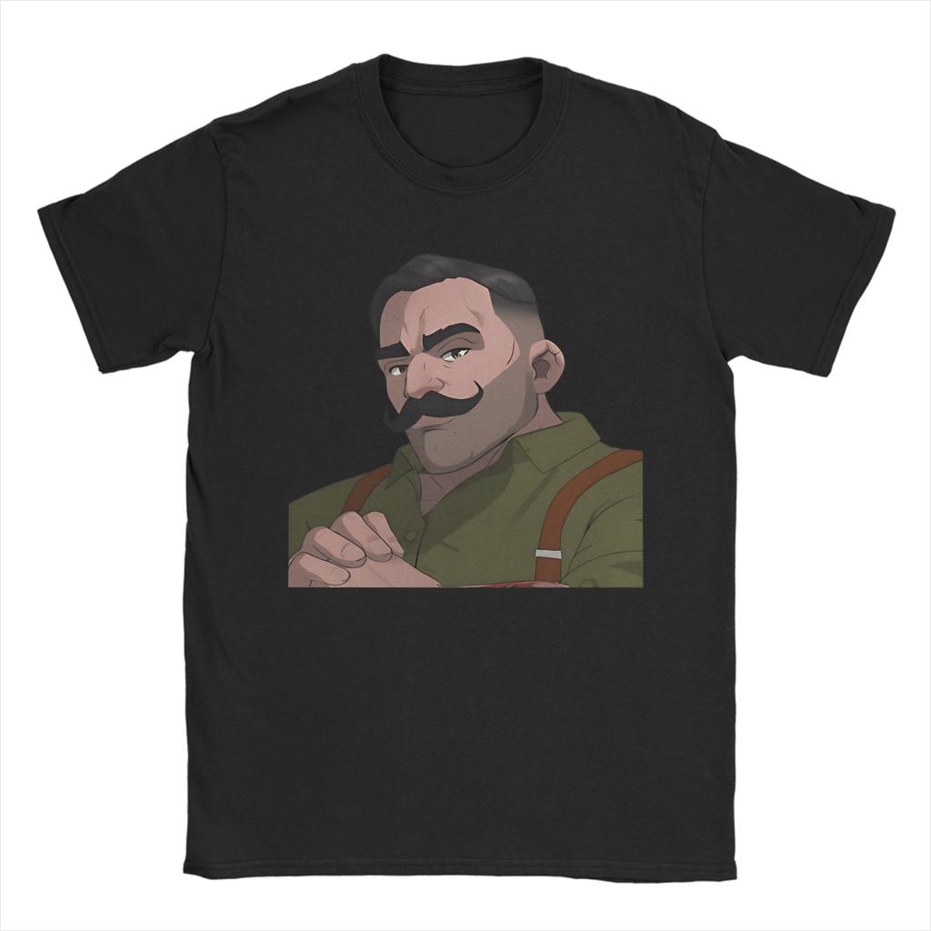 Dispatch Game T Shirts for Men Cotton Novelty T-Shirts Round Neck Tees Short Sleeve Clothing Original