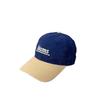 Washed cotton color matching Aiums baseball cap women spring and summer soft top comfortable big head circumference showing face small sunshade cap
