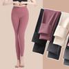 Women Bottoming Pants High Waist DE Velvet Skinny Fit Long Yoga Pants