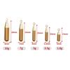Copper Alloy Copper Fishing Lead fall Gold Hook Connector Accessories Weights  Fishing