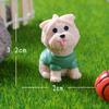 Cute Miniature Dog Figurines Corgi Mini Crafts Realistic Animals Dogs For Micro Landscape Fairy Garden Doll House Accessories