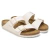 Birkenstock Удобные круглые открытые сандалии на пряжке, универсальные, унисекс, цвет яичной скорлупы 1027339