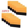 10Pcs HARD Carbon Fiber Film Vinyl Wrapping Fabric Felt Squeegee Car Wrap Window Tint Tool Cleaning Scraper Sticker Remover
