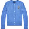 Детский свитер Polo Mini Cable Knit Cotton Sweater Синий цвет Harbor-Island 313919829-005
