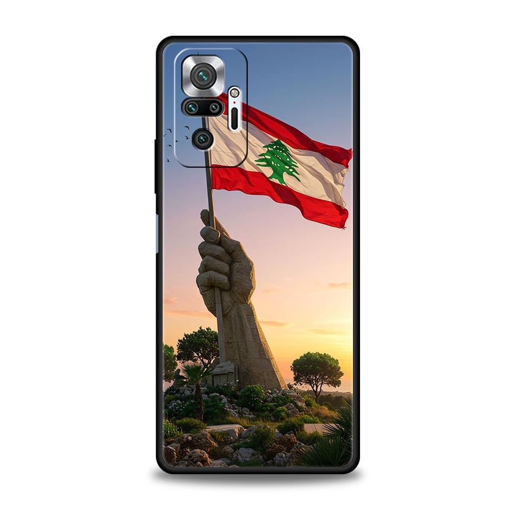 Чехол для телефона с флагом Бейрута Ливана Для Xiaomi Redmi Note 14 13 12 Pro Plus 5G 9S 9 10 11 4G 14C 13C 12C 10C 9C 9A Мягкий чехол