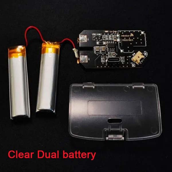 For Game Boy Color 1800mAH lithium battery Rechargeable lithium battery module for GBC