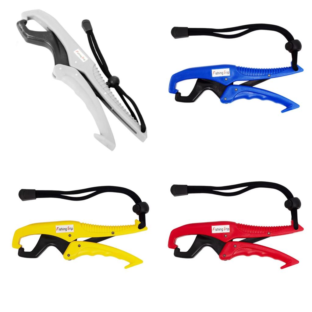 6 Inch/9 Inch Portable Floating Fish Lip Gripper Multi-Color Options Durable Plastic Handle Fishing Tool Accessory