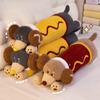 Simulation Sausage Dog Plush Toys Cute Stuffed Animal Red Yellow Dachshund Dog Doll Pillow Room Decor Kids Xmas Bithday Gifts