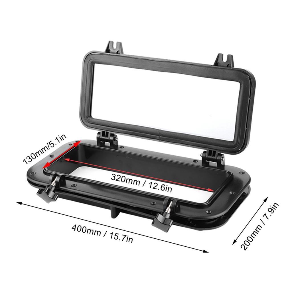 4 мм открывающийся иллюминатор прямоугольный иллюминатор закаленное стекло устойчивое к ультрафиолетовому излучению окна для лодки яхты 400x200 мм лодочный аксессуар