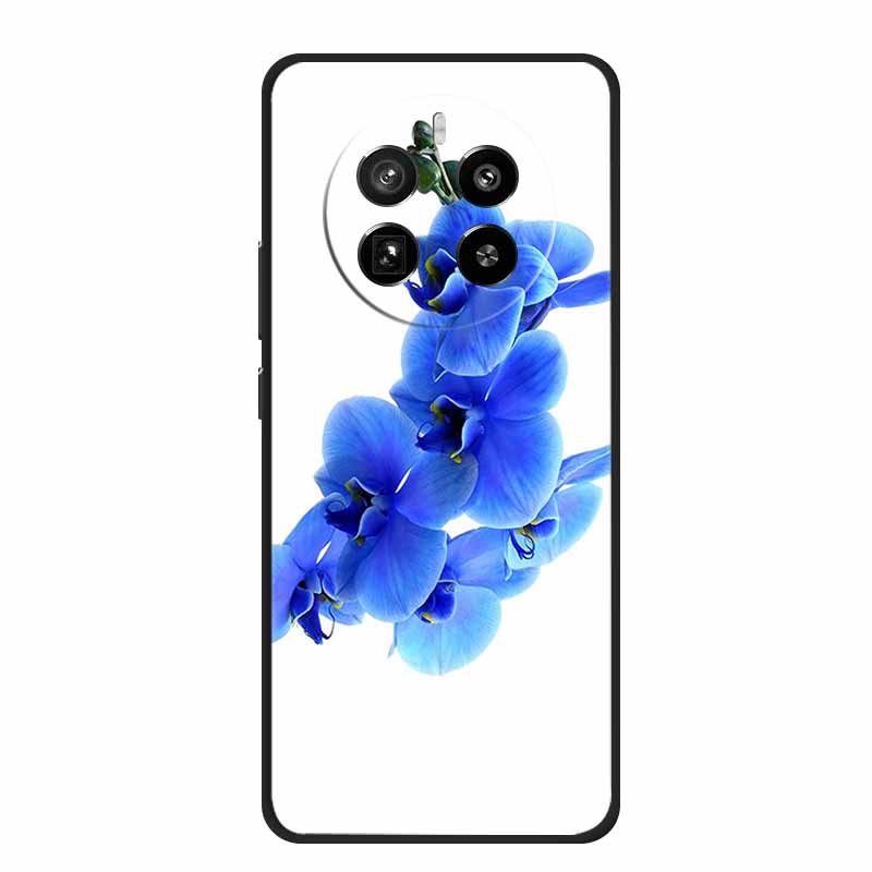 Чехол для Realme 12 Pro Realme12 Pro Plus 6.7" Черный Силиконовый Мягкий Чехол для Телефона Для Realme 12 Pro Задняя Крышка Чехол 12Pro Coque Оболочка