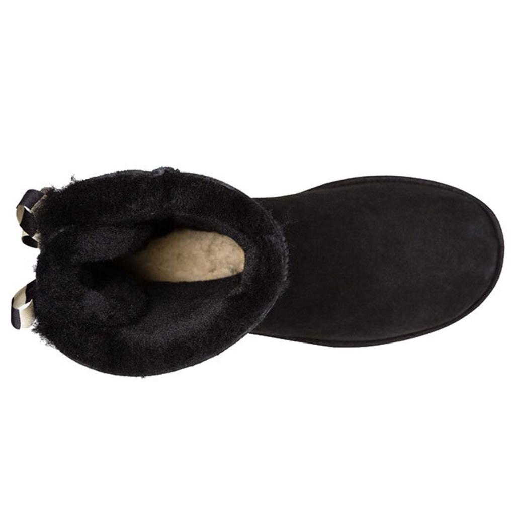 UGG Женский 1090941-BLK Bailey Bow Stripe