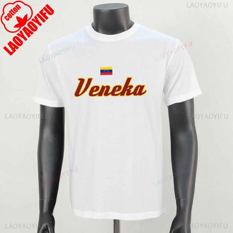 2026 New Venezuela Flag Shirts Latina Heritage Tee Christmas Gift Idea Venezuelans  Vintage Streetwear Oneck Soft Shortsleeve