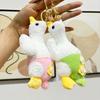 Plush Goose Snuggly Keychain Toy Cute Four Inch Doll Perfect For Collectors And Kids