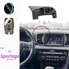 Для Kia Sportage QL 2016 2017 2018 2019 Автомобильный держатель для телефона Держатель с беспроводной зарядкой Автоматически зажимающий держатель для телефона Сильная магнитная основа держателя
