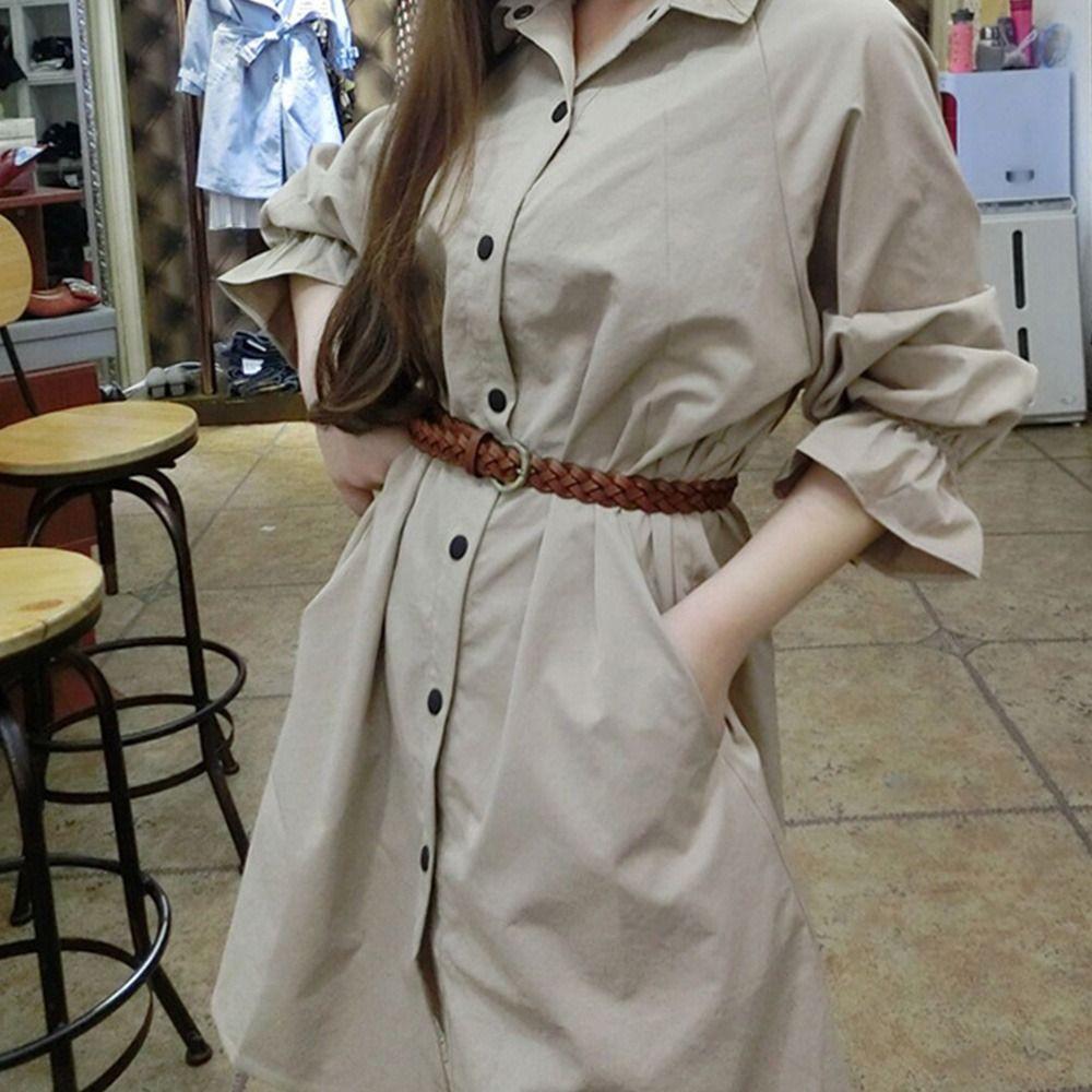 Повседневный плетеный ремень из дикой коровьей кожи с пряжкой-булавкой, пояс для женского платья, кушак, плетеный пояс