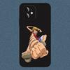 Чехол для телефона One Piece Monkey·D·Luffy для iPhone 13 12 11 Pro Max Mini Xs X Xr 7 8 6 6s Plus Se 2020 Черная Мягкая Силиконовая Крышка