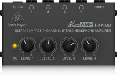 Behringer Behringer Усилитель для наушников 4 канала Независимая регулировка уровня HA400