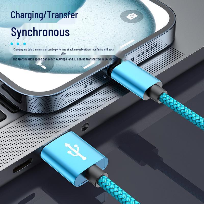 Кабель для быстрой зарядки Type-C для Android, Huawei, Xiaomi, Samsung, iPhone15