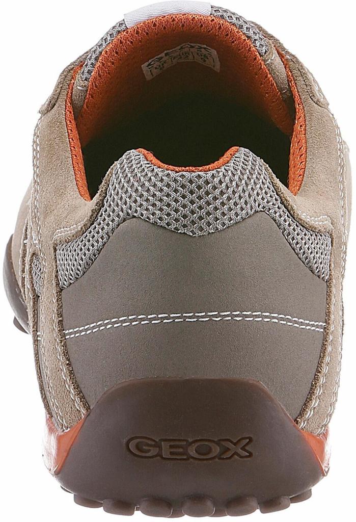 Кроссовки Geox U Snake L (U4207L) beige/dark orange