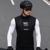 Мужская ветрозащитная жилетка для велоспорта на флисовой подкладке, для шоссейного велосипеда, езды, пеших прогулок, трейлраннинга, приключений на природе