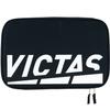 VICTAS Table Tennis Racket Case with Inner Play 672101 Case, Logo, White,