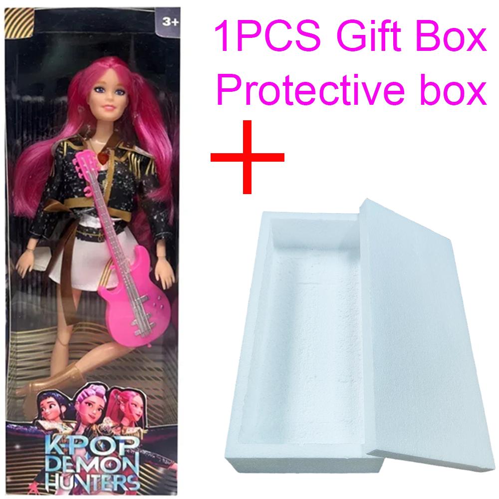 Корейская волна женская группа K-POP Охота на ведьм Кукла Руми Мира Зои Игрушка Виниловая кукла Рождество Детский подарок на день рождения