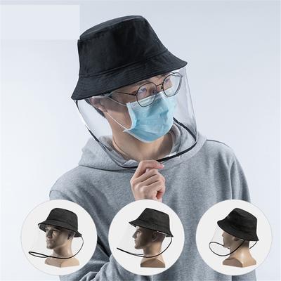 Новый прозрачный защитный экран для лица Шляпа Защитная крышка от брызг и пыли Защита от слюны