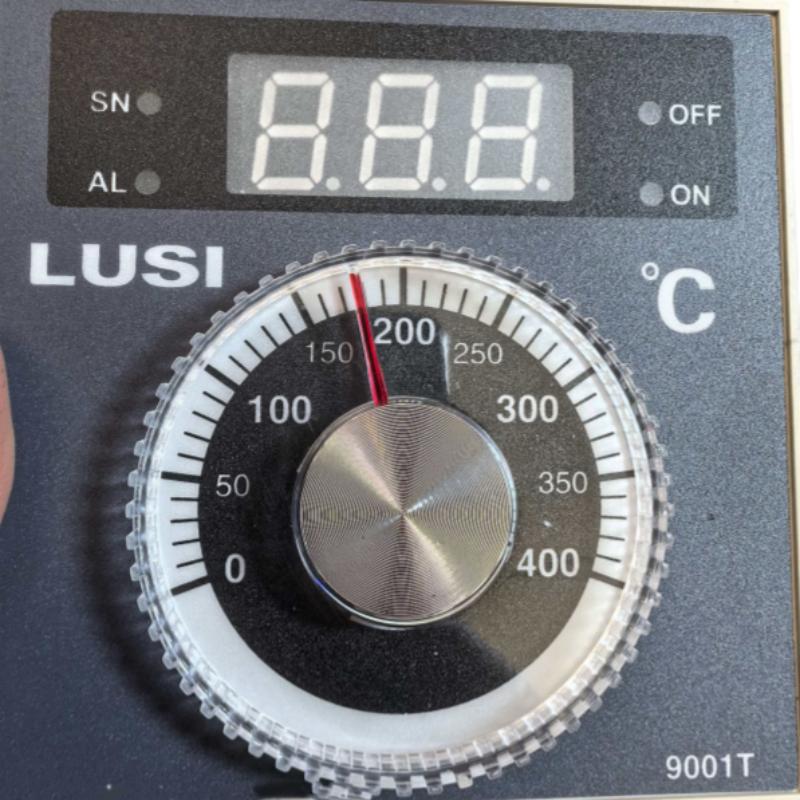 New LUSI TEL96-9001T TEL96 9001T 0-400 Electric Oven Thermostat Fuel Injectors 6