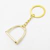Equestrian Horse Stirrup Keychain Cute Animal Themed Decor Accessory 1Pcs Lightweight for Backpack Pendant Daily Use