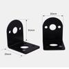 Torque Motor Fixing Holder Stand 2418 2430 25mm Bracket L Shape Mount Motor Mount GA25 DC Geared