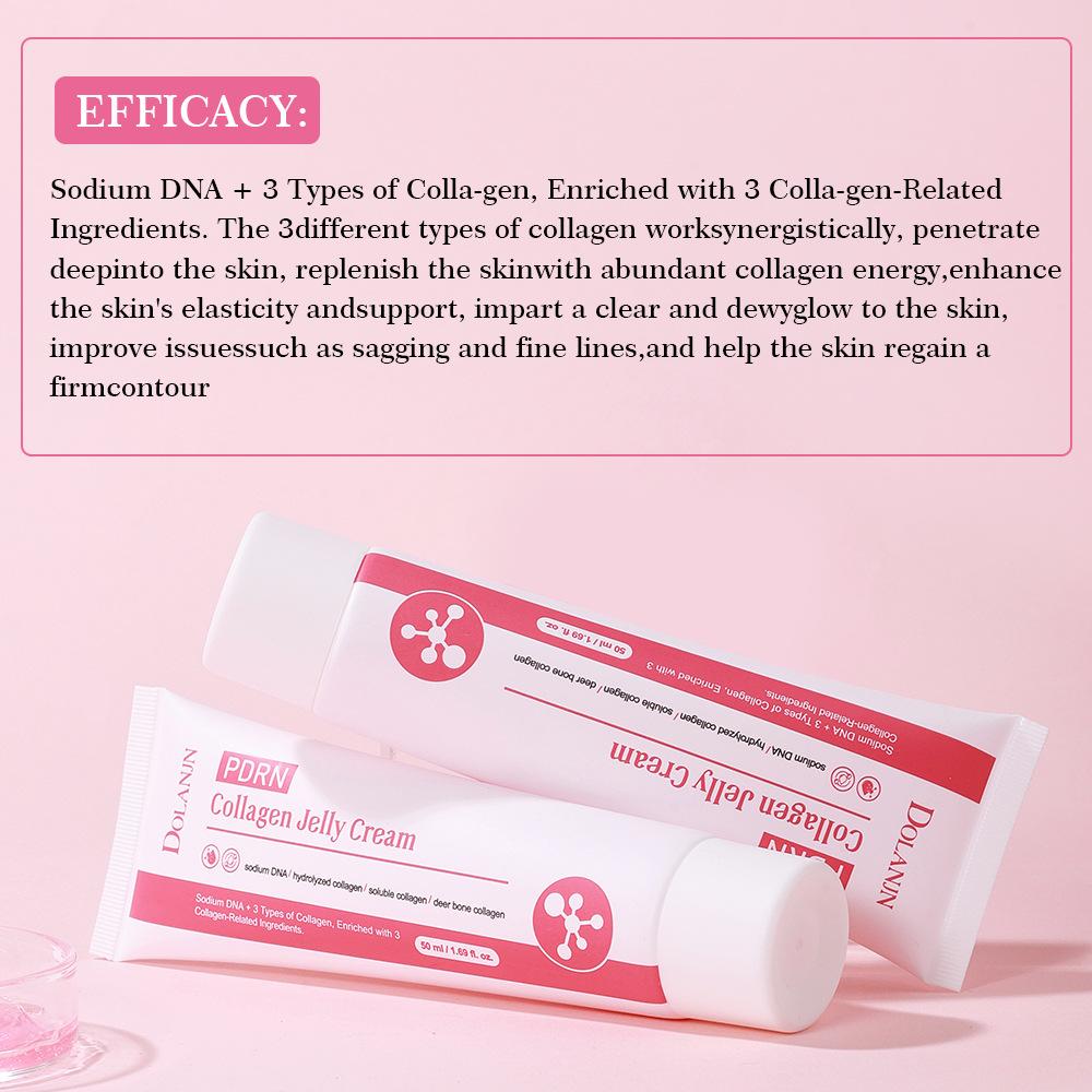 PDRN Sodium Peptide Collagen Jelly Cream Face Cream Body Cream Deep Hydration Skin Repair
