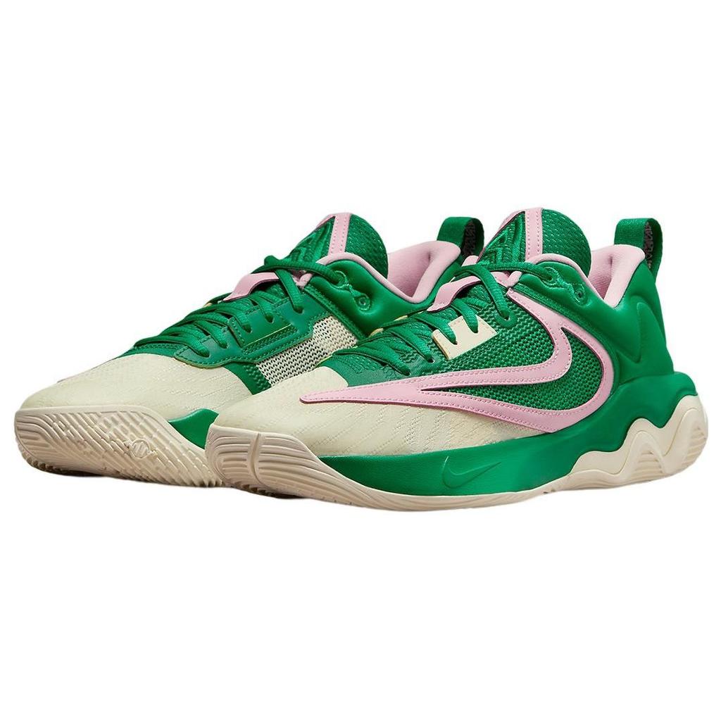 Nike Кроссовки Giannis Immortality 3 5 The Hard Way для мужчин, зеленые, малахитовые, средне-нежно-розовые DZ7533-300