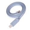 USB-to-RJ45 Консольный кабель USB2.0 Male на RJ45 Male CAT5 Серийный консольный плоский кабель для маршрутизаторов и коммутаторов Cisco USB-to-RJ45 Кабель