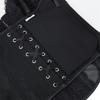 Women's  Sexy LaceBack Zip Corset Top Bustier G-string Body Shapewear