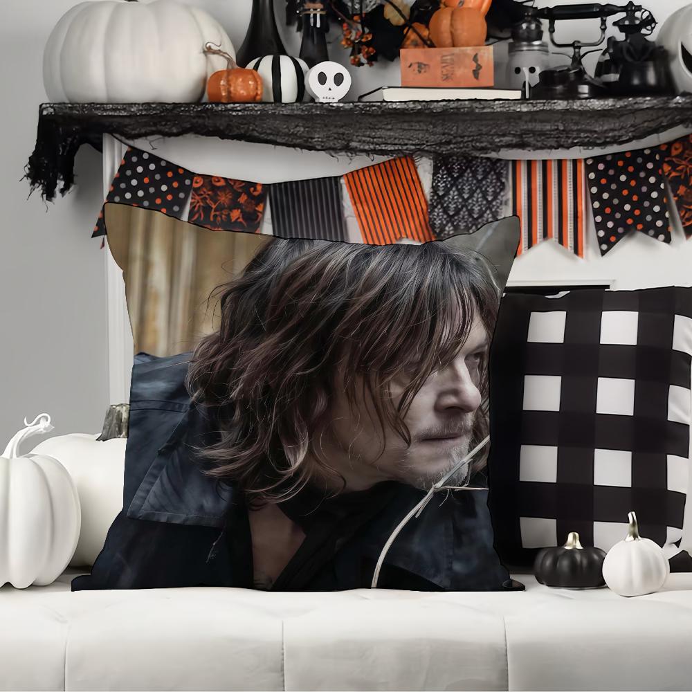The WWalking DDead DDaryl DDixon Pillow Case Office Cushions Suitable For Sofa Car Bedroom Decorative Cushion Cover