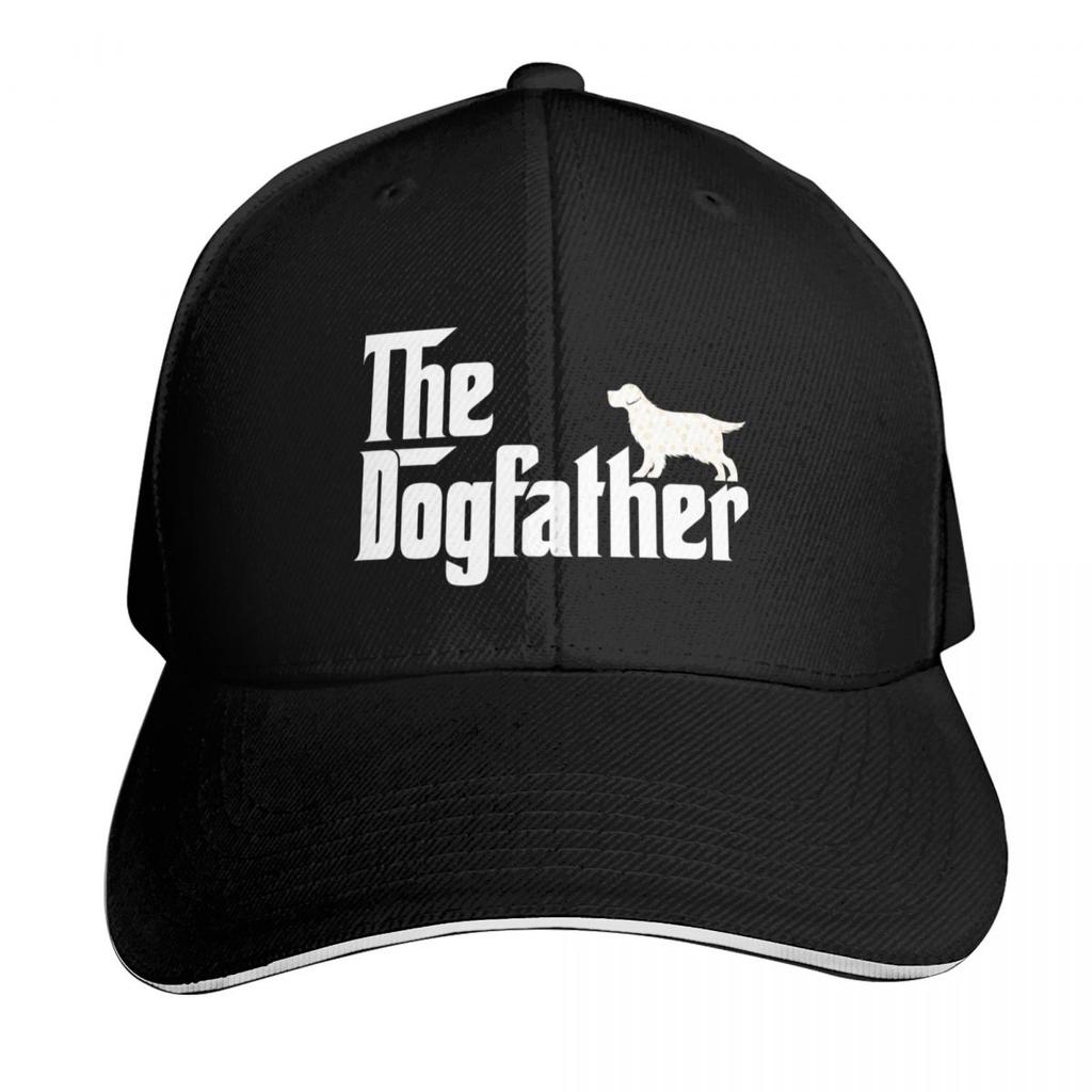 The DogFather Dog Lover Gift Ideas Best Gifts For Dog Owner Father Gift The Dogfather Baseball Cap tea Hat Unisexs Hats Womens