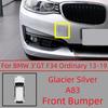 Car Front Bumper Tow Hook Cover Cap For BMW 3 Gran Turismo GT 2013-2019 #51118099893 Towing Hauling Shell Lid Garnish Painted