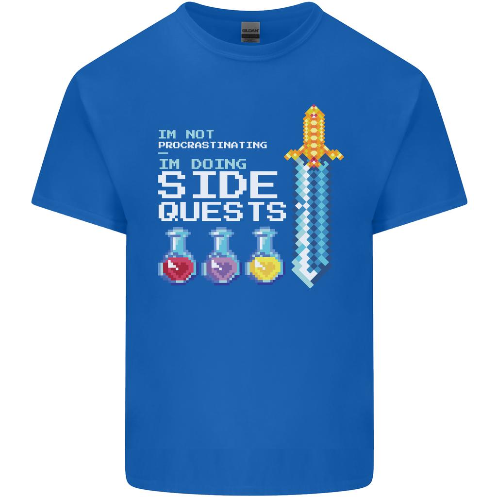 RPG Gaming Im Doing Side Quests Gamer Unisexs Light Cotton TShirt