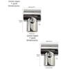 Corrosion Resistant Boat Hand Rail Fittings 90 Degree Stainless Steel Tee  Marine Applications
